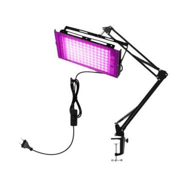 Imagem de Luz De Crescimento LED Ajustável Para Plantas 50W 100W Lâmpada Phyto D