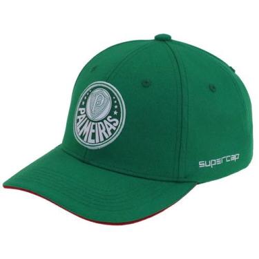 Imagem de Boné Palmeiras Verde Branco Supercap