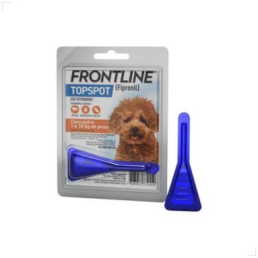 Imagem de Frontline Antipulgas e Carrapatos TopSpot Cão 1 a 10 kg Peso:10kg, 10k