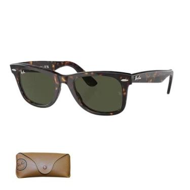 Imagem de Óculos De Sol Feminino Ray Ban Wayfarer Classic Tartaruga RB2140 902 5
