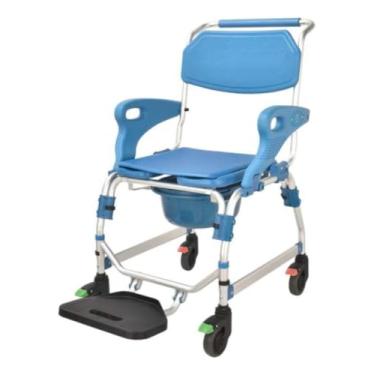 Imagem de Cadeira de Banho Pro800 Higiênica em Alumínio AtÃ:copyright: 150kg - Procirurgica - Health Clean