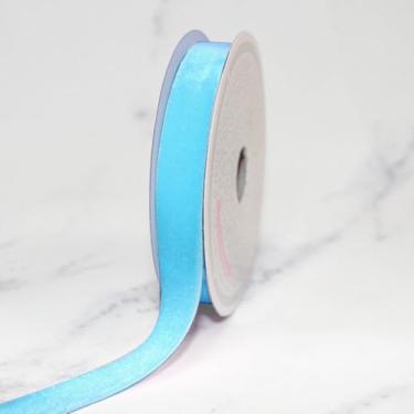Imagem de LUV Ribbons Fita de veludo brilhante de 5/20.3 cm, azul