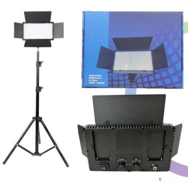 Imagem de Luz de vídeo portátil Pro 600, iluminação para estúdio de transmissão ao vivo, luz fotográfica portátil