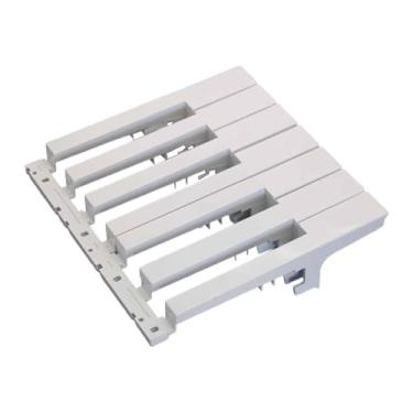 Imagem de oshhni Tecla de substituição para teclado elétrico, piano digital, componente para exercícios, reparo, painel de 7 notas brancas, peça para Microx PA600