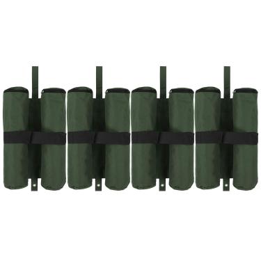 Imagem de Sacos de areia para barraca, pesados, à prova de, durável, dossel, pesos para pés, para acampamento ao ar livre, praia, piqueniques, pano oxford, 42x30cm, 4 peças