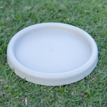 Imagem de Prato Coletor Redondo Para Vasos De Plantas | Base Para Vaso De Planta (CINZA M 24 CM 705)