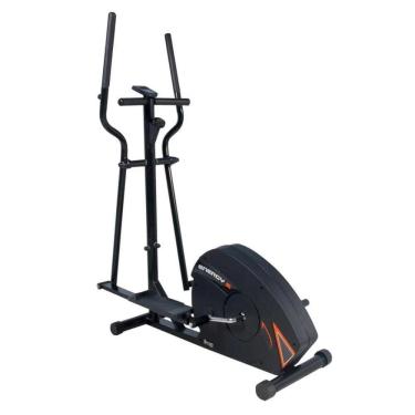 Imagem de Elíptico Magnético Dream Fitness Energy E até 110kg com Monitor 5 Funções em Aço Carbono – Preto