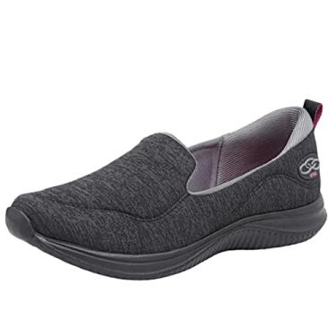 Imagem de Tênis Olympikus Feminino Slip On Mantra/965 Preto/chumbo 43255965-39