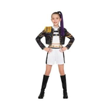 Imagem de Fantasia De Cosplay K-Pop Warrior Rumi Para Meninas, Impressão 3D, Tra