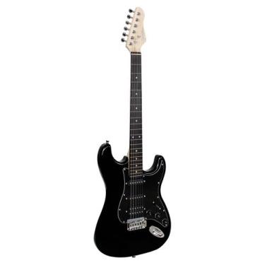 Imagem de Guitarra Stratocaster Giannini G 101, G-101 BK/BK