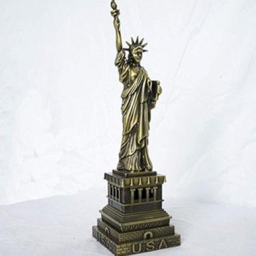 Imagem de Estátua Da Liberdade Enfeite Miniatura Decoração Metal 25Cm - Lar Pres