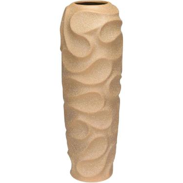 Imagem de VASO DECORATIVO ENFEITE CASA HOME&CO CERÂMICA 44x15x15cm BEGE
