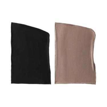 Imagem de Turbante Islâmico Feminino Em Modal Com Stretch, Hijab, Boné De Algodã