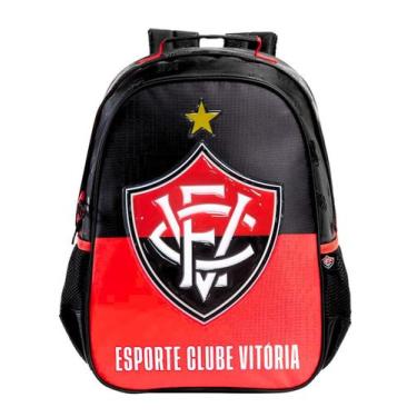 Imagem de Mochila Escolar Grande Time Vitória Reforçada 16552 - Xeryus