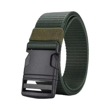 Imagem de Cinto Tático Masculino Para Atividades Ao Ar Livre Em Nylon Canvas Tra