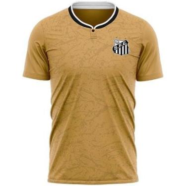 Imagem de Camisa Polo Santos Dourada Breaks Masculina-Masculino