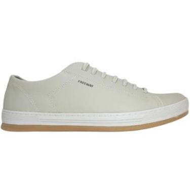 Imagem de Sapatenis em Couro Urbano com Cadarço Elástico Free Way Phanton-Masculino