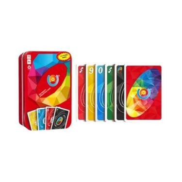 Imagem de Noite De Jogos Em Família ONE FLIP! 112 Cartas De Baralho Presente Par