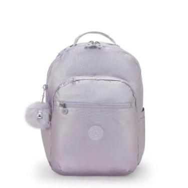 Imagem de Mochila Kipling Seoul Xl Lilac M Met BTS-Feminino