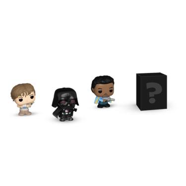 Imagem de Bitty Pop! Star Wars V Darth Vader, Lando E Luke Com Yoda