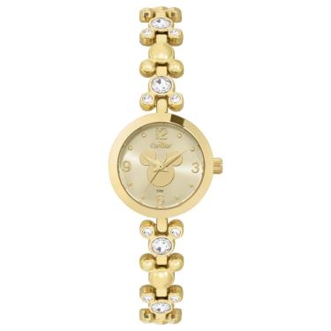 Imagem de Relógio Condor Feminino Ref: Co2035ntf/5x Dourado Bracelete Mickey