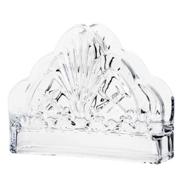 Imagem de Porta Guardanapos De Cristal Dublin Transparente 13cm Lyor