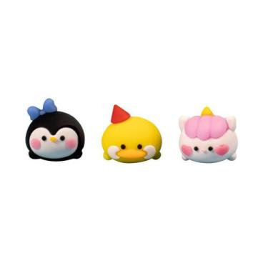 Imagem de Kit 3 Mini Borrachas Cis Fun Cute Decoradas Sortidas, 4