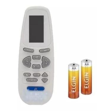 Imagem de Controle Remoto Ar Condicionado Elgin / York Alps Eco 93184 - semelhan
