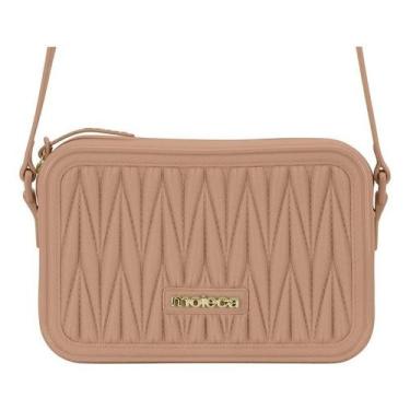 Imagem de Bolsa Feminina Pequena Transversal Moleca Casual 50042, Nude