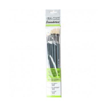 Imagem de Pincéis Winsor & Newton Foundation 06 Unidades 5295026 - WINSOR NEWTON