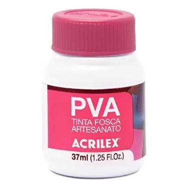Imagem de Tinta PVA Fosca BRANCO 519 - 37ml - ACRILEX