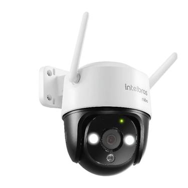 Imagem de Câmera de Vídeo Wi-Fi Intelbras Im7 Full Color Full HD 360 graus  IP66 Autotracking Branco