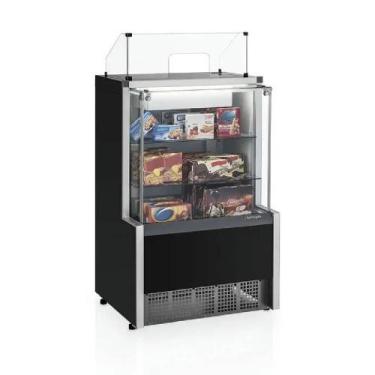 Imagem de Vitrine Neutra Caixa Gelopar Aurora 74 cm MPXA-075R Preta