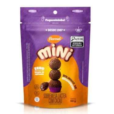 Imagem de Bolinha de Brigadeiro FLORMEL Bites Zero Açúcar- Pouch 60g
