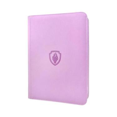 Imagem de Fichário De Cartas Colecionáveis 360 Com 9 Bolsos, Zíper, Capa Premium