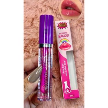 Imagem de Lip Gloss Mágico Super Poderes  Muda de Cor com o PH dos Lábios