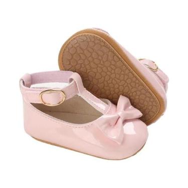 Imagem de Mocassins De Princesa Em Couro PU Para Meninas Recém-Nascidas, Solado 