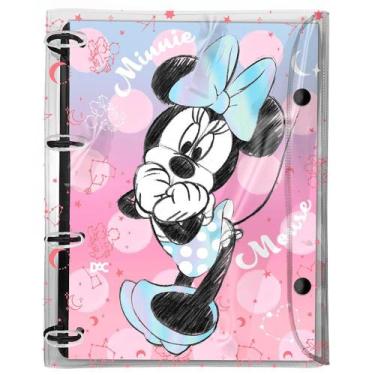 Imagem de Fichário Universitário PCV Cristal Minnie Mouse - DAC