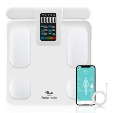Imagem de Balança de Bioimpêdancia BodyScan Pro BRANCA - RELAXMEDIC, U, UNICA