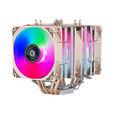 Imagem de Cooler De CPU Com Ventilador De 90mm, Resfriamento a Ar, Torres Duplas