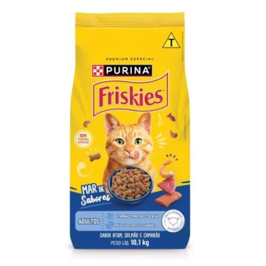 Imagem de PURINA FRISKIES Mar de Sabores Ração Seca 10,1kg Gatos Adultos