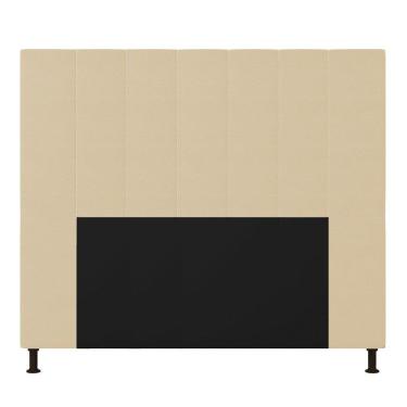 Imagem de Cabeceira Cama Box Casal 140cmino Bege