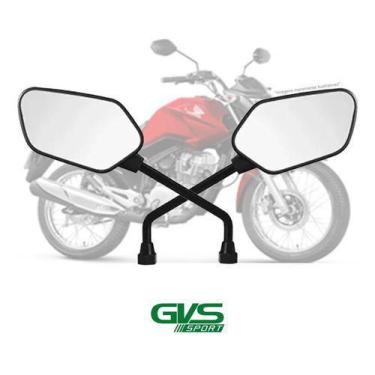 Retrovisor espelho moto mini CG125 CG150 Fan Titan Sport 2000 a