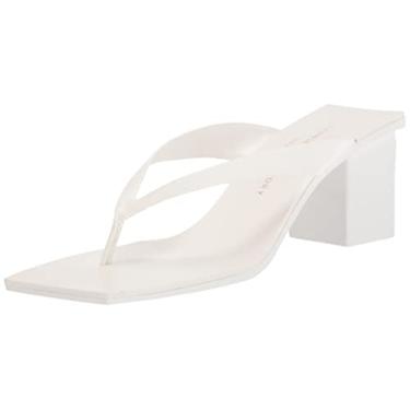 Imagem de Chinese Laundry Sandália feminina de salto Marna, Branco, 40