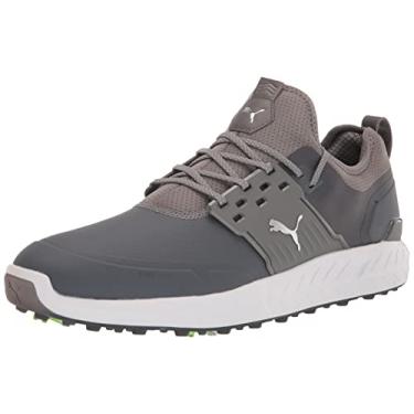 Imagem de PUMA Sapato de golfe masculino Ignite Articulate, Sombra silenciosa/prata puma/sombra silenciosa, 13