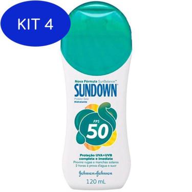 Imagem de Kit 4 Protetor Solar Sundown FPS50