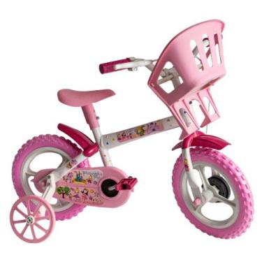 Imagem de Bicicleta Infantil Aro 12 Com Rodinhas Princesa Menina - Styll Baby