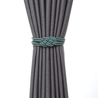 Imagem de 1 peça fivela de cortina de cortina de fivela magnética tira de cortina perfurada livre, 03,2 peças