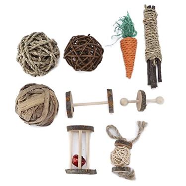 Imagem de Brinquedo de Mastigação Hamster Durável Chwing Toy Molar Combo Set para Hamsters e Coelhos