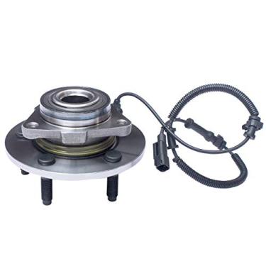 Imagem de Conjunto de cubo e rolamento da roda dianteira compatível com 2012 13 14 15 16 17 2018 Ram 1500 AUQDD 5151 [5 Lug W/ABS]